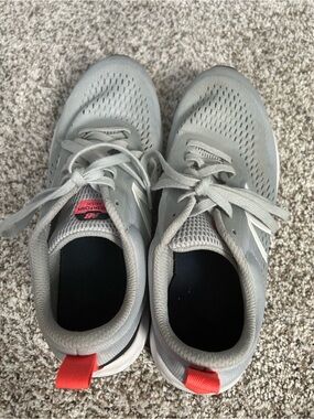 New Balance Light Gray Athletic Sneakers